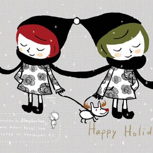 Happy Holiday -grey-