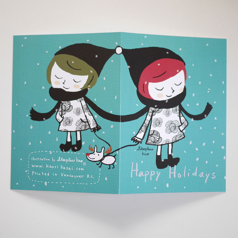 Happy Holiday -turquoise-